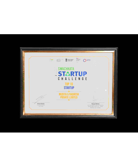 Won SWACHHATA STARTUP CHALLENGE [2022].