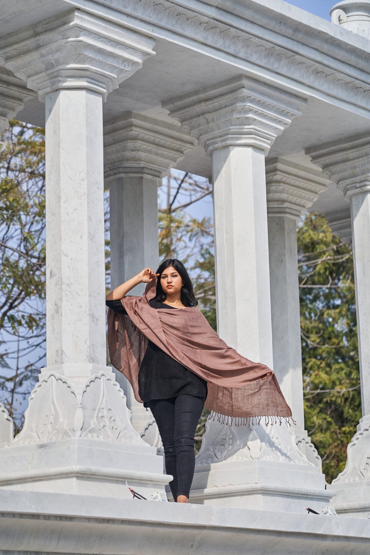 Kora Rang Unisex Stole